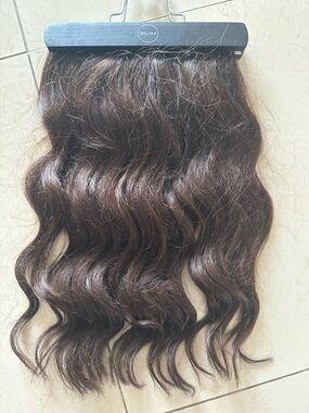 BELLAMI Dark Brown Wavy Clip-In Hair Extension